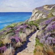 Coast path to Trevellas, Cornwall