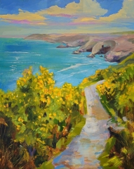 Acrylic painting 16" x 20" Framed. 