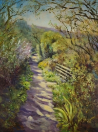 Acrylic painting 16" x 20" Framed. 